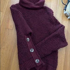 madewell turtle neck sweater